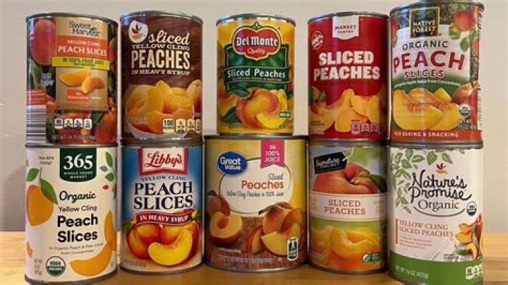 Are canned peaches as healthy as fresh?