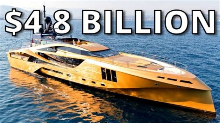 Are there billion dollar yachts?