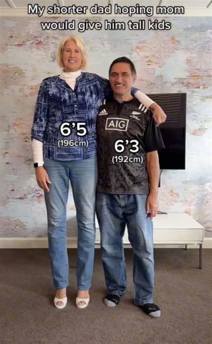 Can a tall father have a short son?