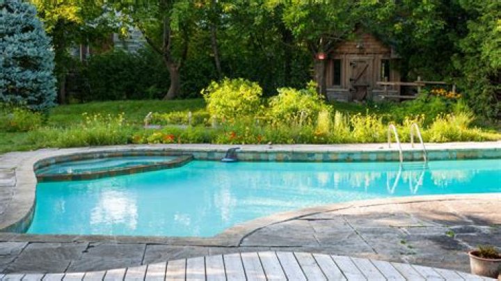 Can I drain my pool water on the lawn?