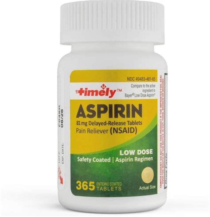 Can I take 2 aspirin a day?