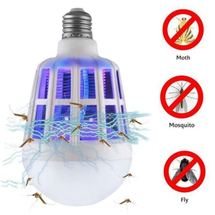 Can mosquitoes see LED lights?