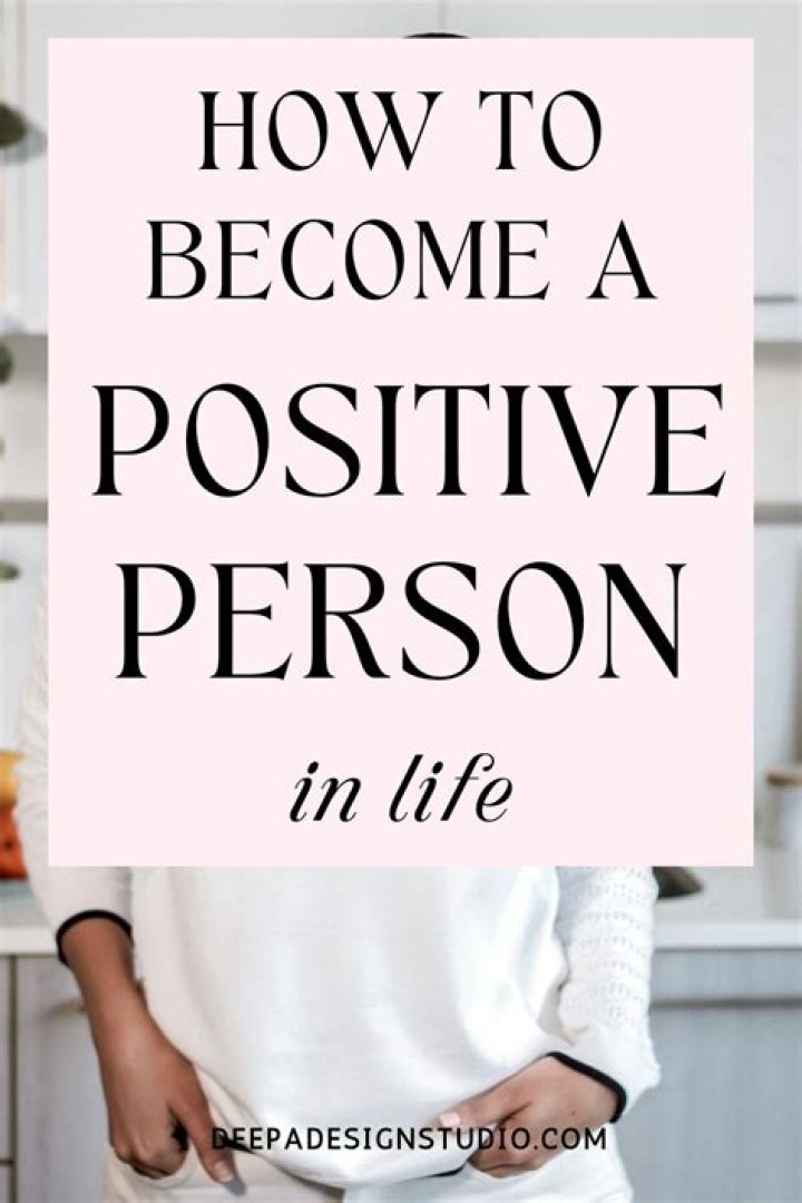 Can you become a positive person?