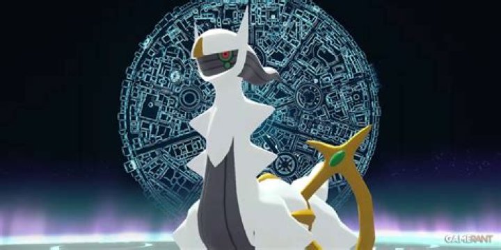 Can you catch red eye Pokemon arceus?