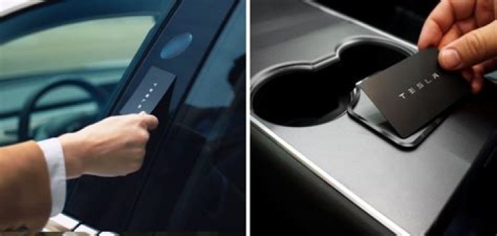 Can you lock a Tesla with the key card inside?