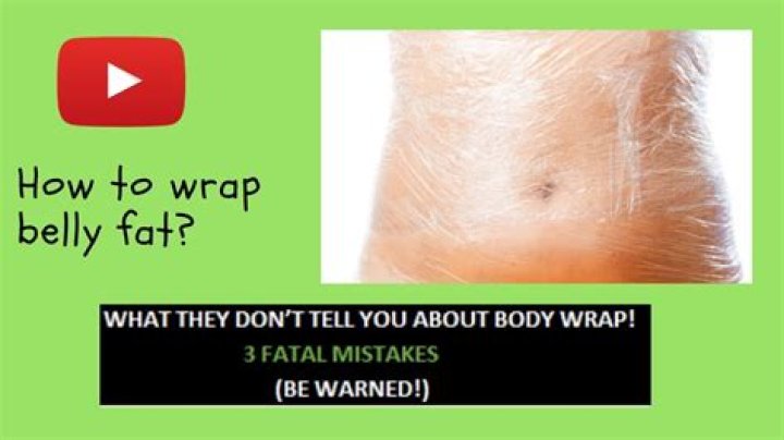 Can you lose weight by wrapping your stomach in plastic wrap?