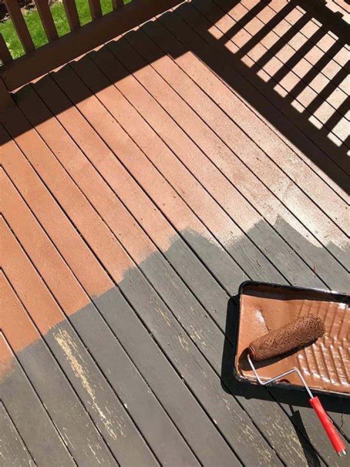 Can you Restain a deck over old stain?