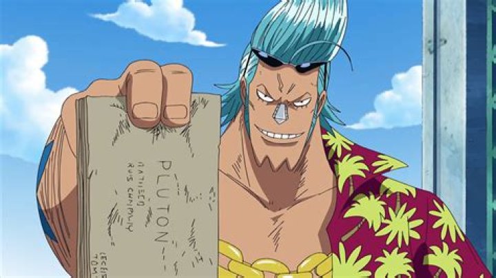 Did Franky have the blueprints to Pluton?