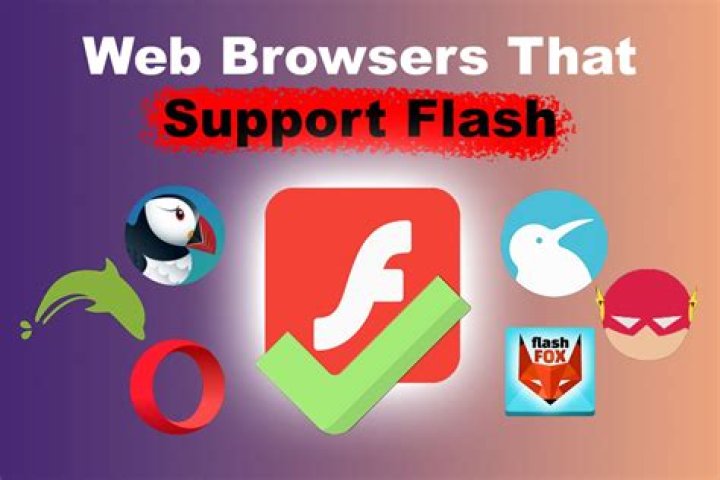 Do any browsers still support Flash?