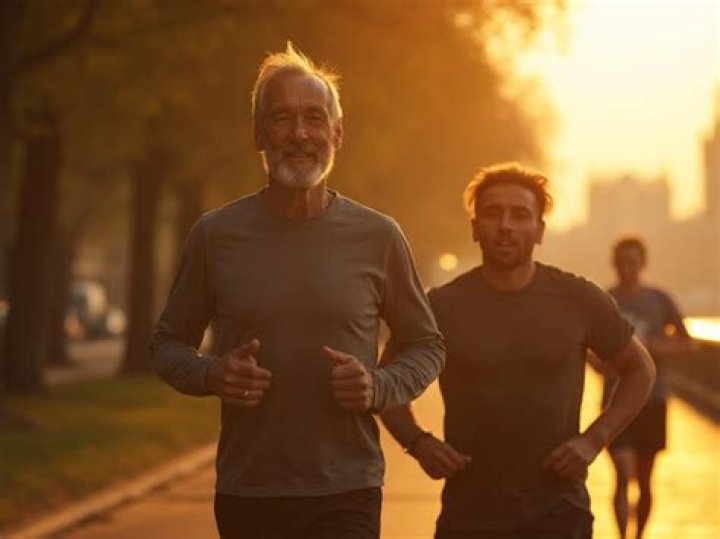 Do runners look younger?
