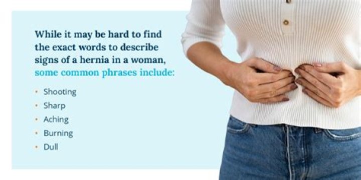 Does a hernia feel hard to the touch?