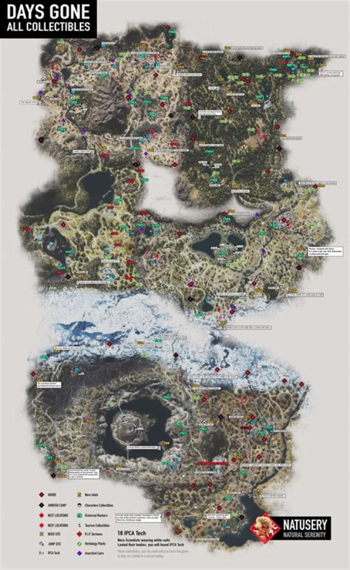 Does Days Gone map get bigger?