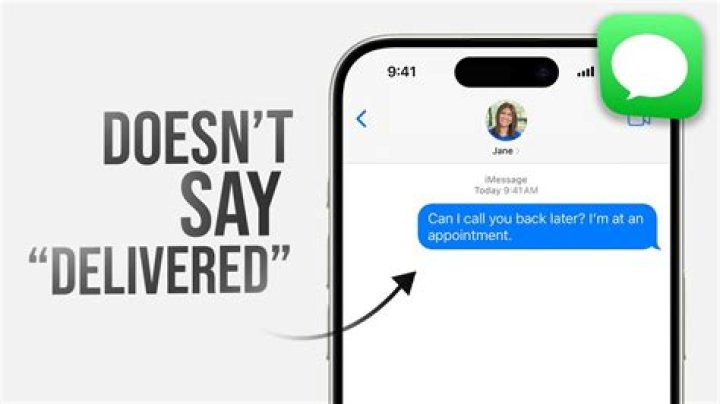 Does delivered mean the text was read?