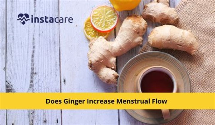 Does hot water increase menstrual flow?
