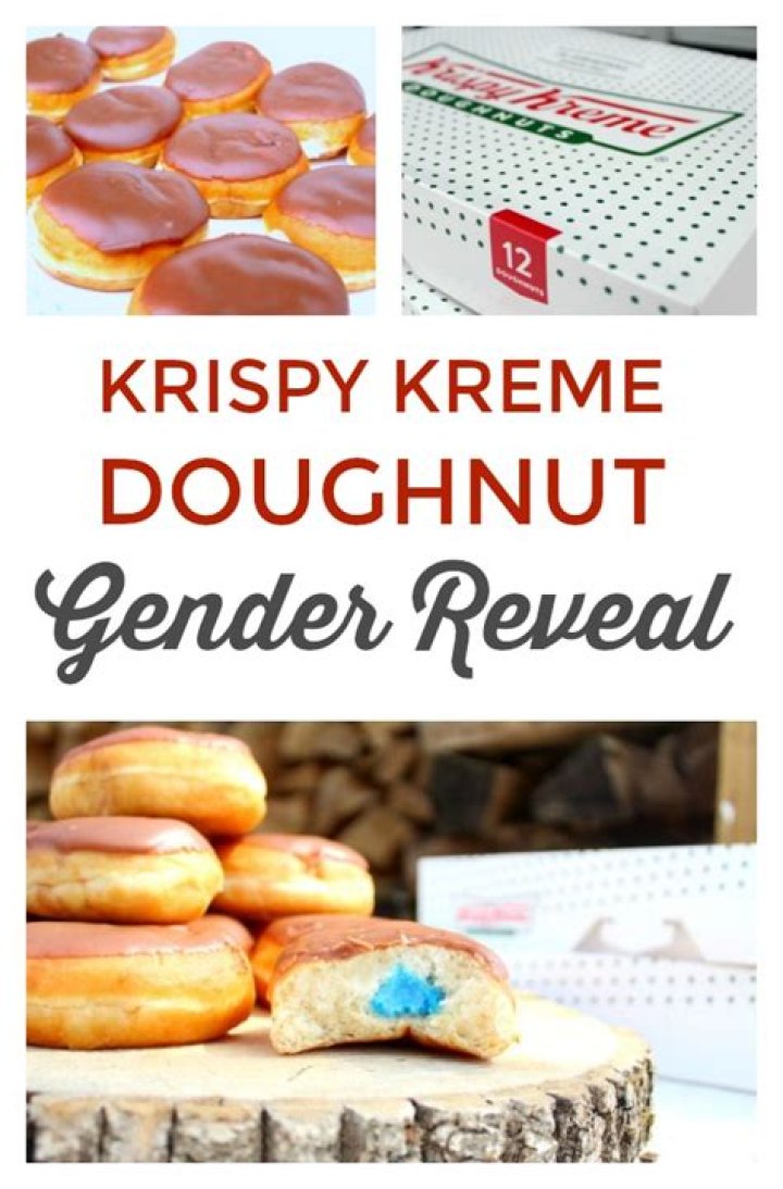 Does Krispy Kreme reveal donut gender?