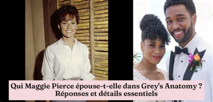 Does Maggie Pierce marry?