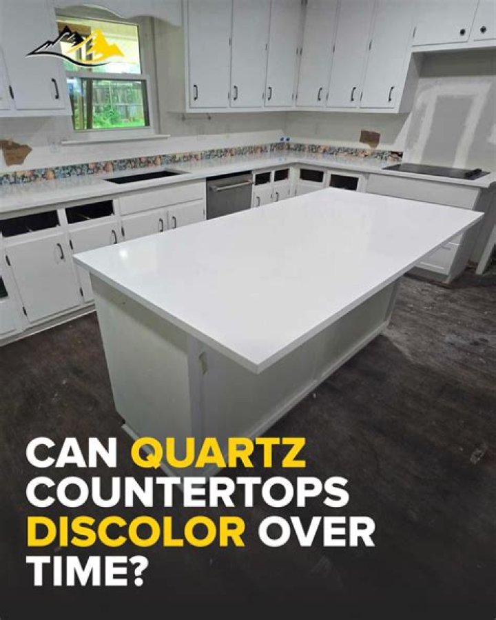 Does quartz discolor over time?