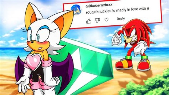 Does Rouge the Bat have a crush on knuckles?