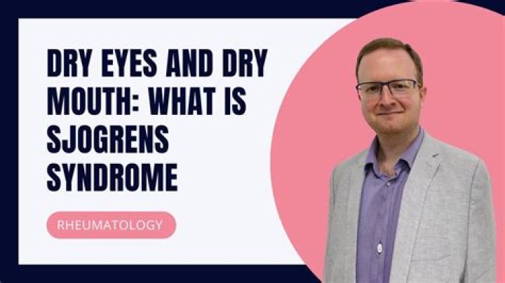 Does sjogrens dry out your hair?