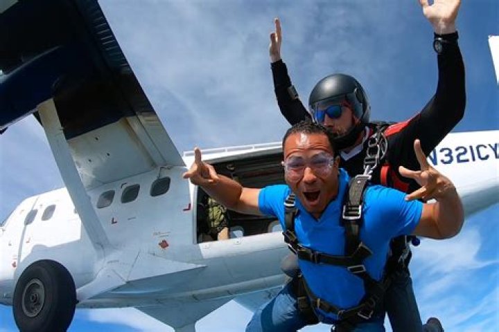 Does skydiving feel like rollercoasters?
