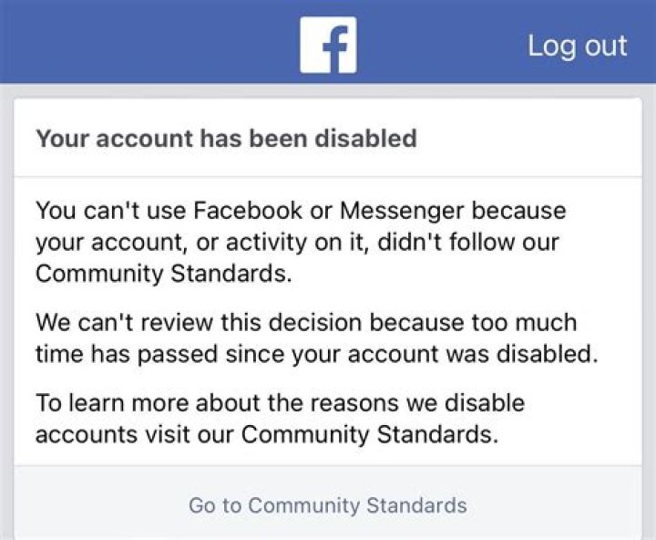 Does someone know when they are banned on Facebook?