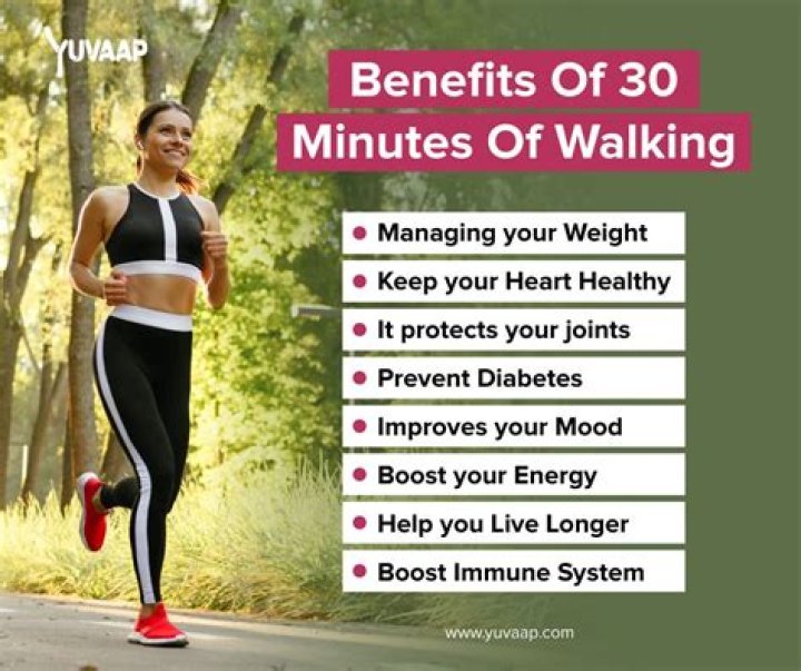 Does walking 30 minutes a day help lose weight?