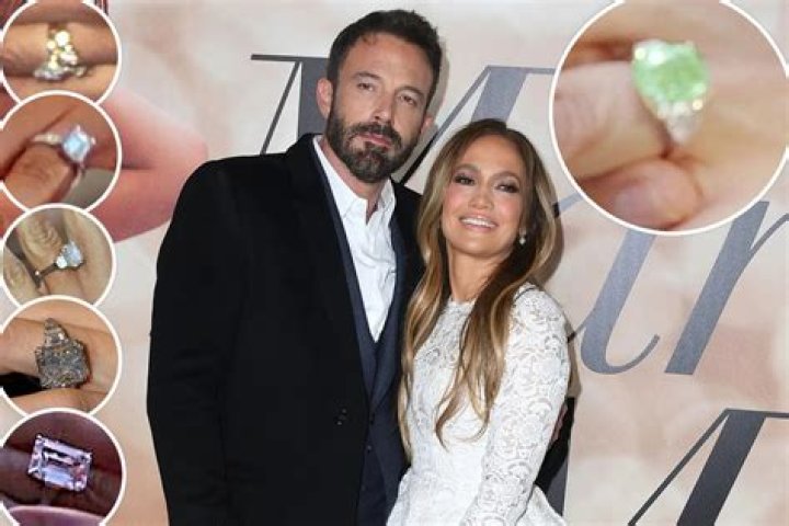 Has Jennifer Lopez kept all her engagement rings?
