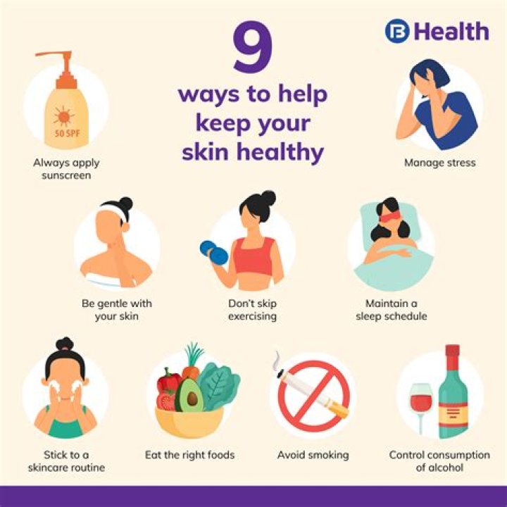 How can I keep my skin healthy and glowing?
