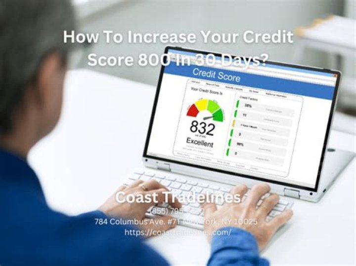 How can I raise my credit score to 800?