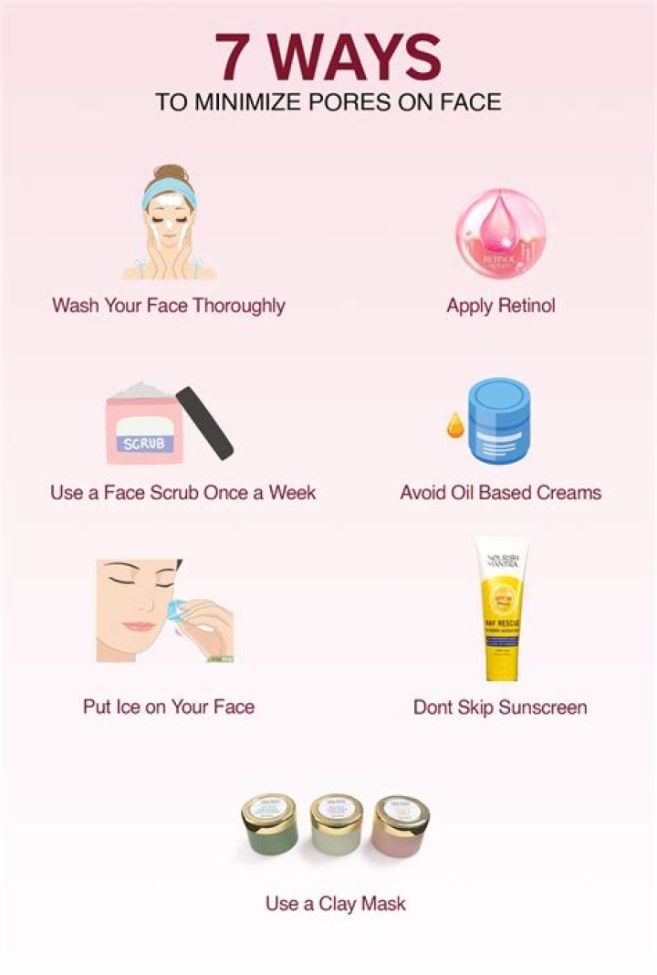 How can I remove pores from my face?