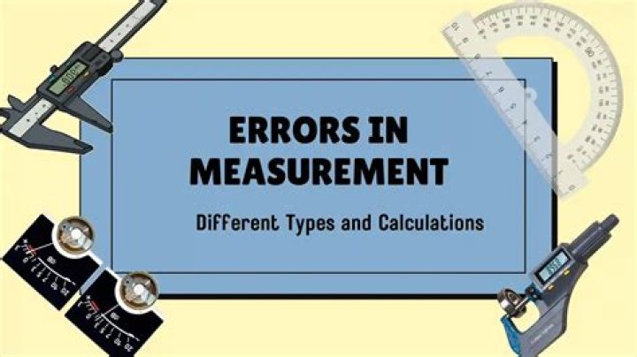 How can you reduce measurement errors?