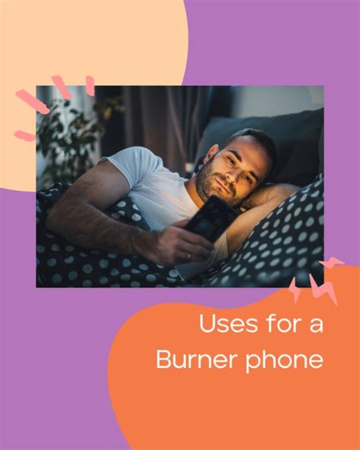 How can you tell if someone is using a burner phone?