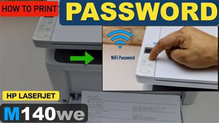 How do I find my HP wireless printer password on my iPhone?