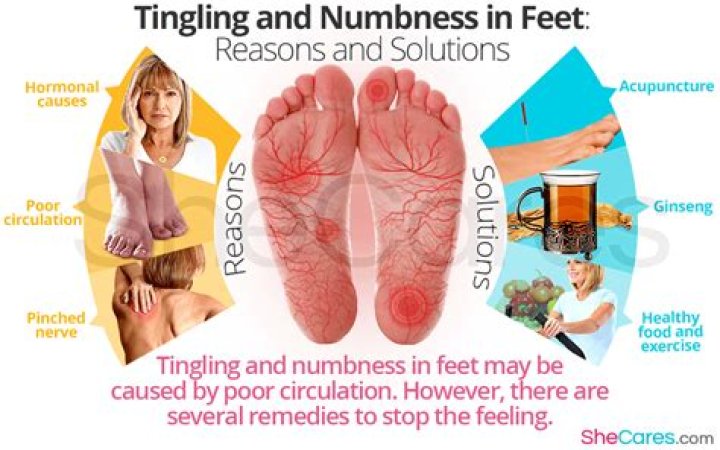 How do I get my feet to stop tingling?