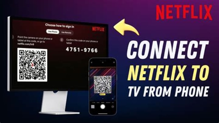 How do you connect Netflix to your TV from your phone?