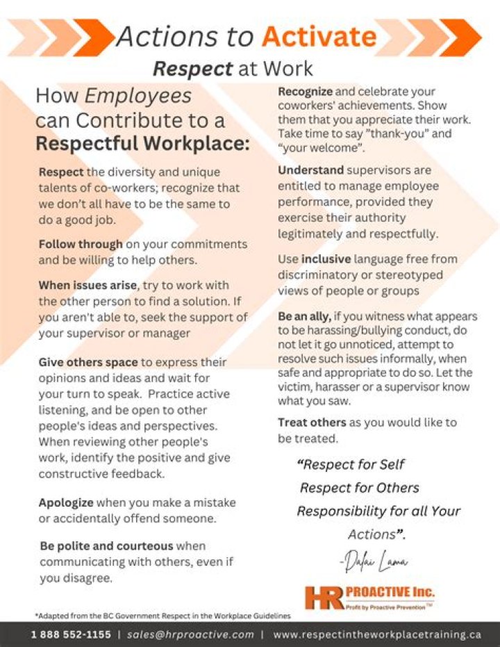 How do you earn respect at work?