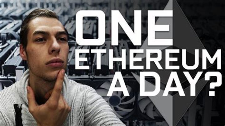 How do you get 1 Ethereum a day?