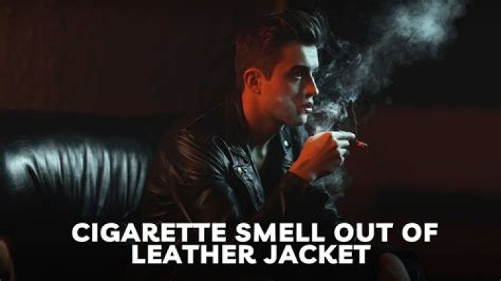 How do you get cigarette smell out of a leather jacket?
