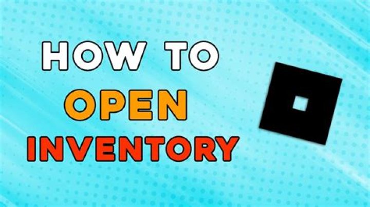 How do you open your inventory on Roblox SCP 3008?