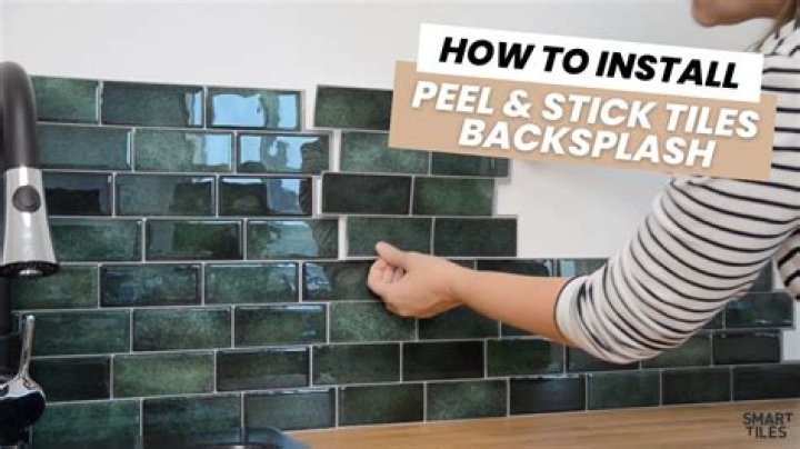 How do you stick tile to tile?