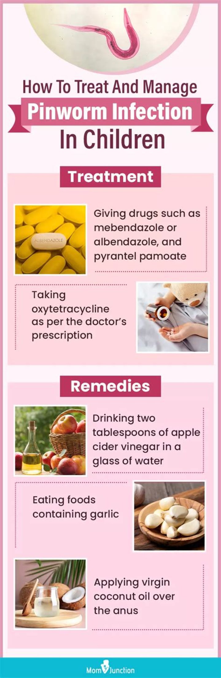 How do you treat pinworms naturally?