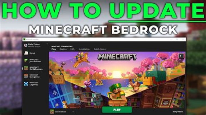 How do you update Minecraft for free?