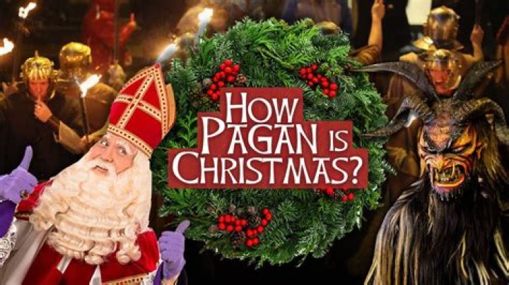 How is Christmas pagan?