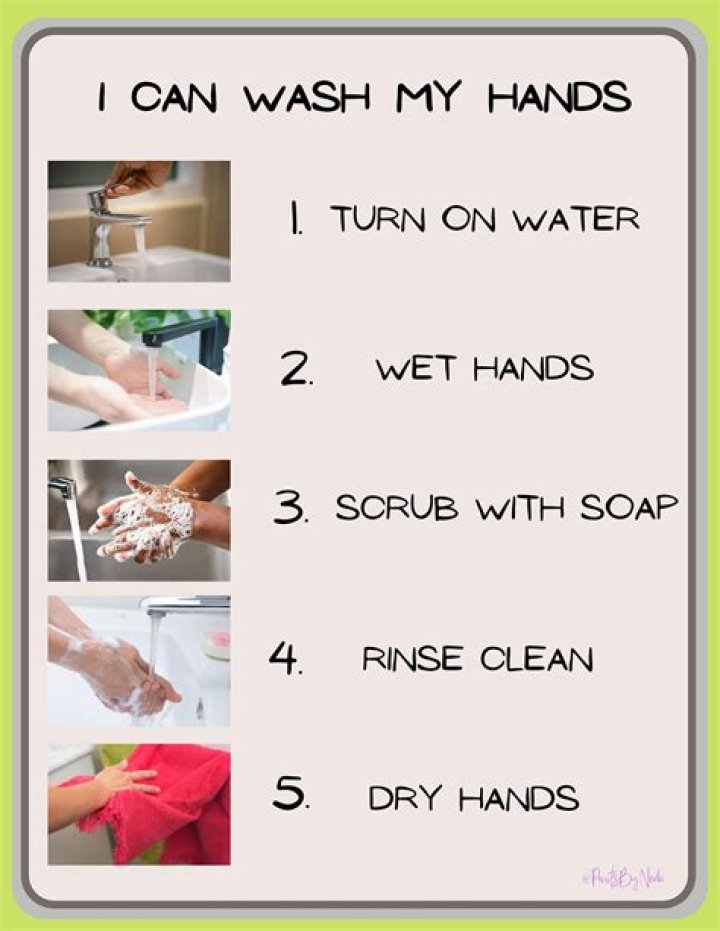 How long after nail polish can I wash my hands?