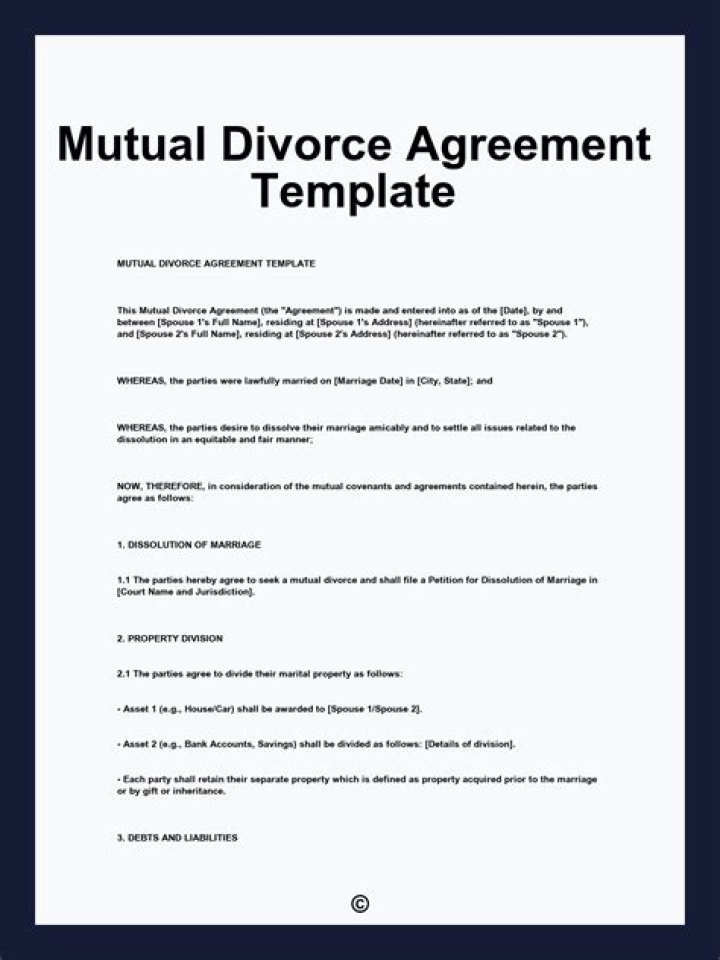 How long does a mutual divorce take?