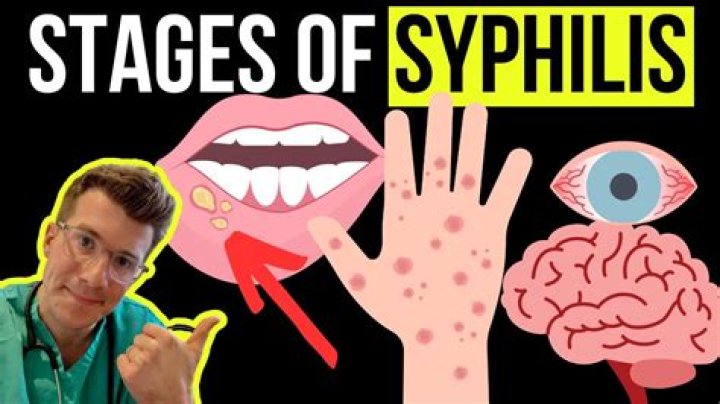How long does it take for syphilis to show up in males?