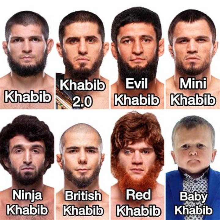 How many KO does Khabib?