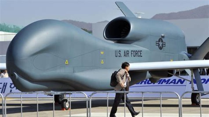 How many military drones does US have?