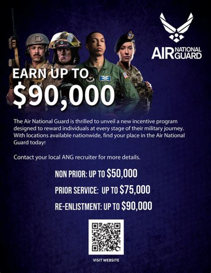 How much is the Air Force signing bonus?