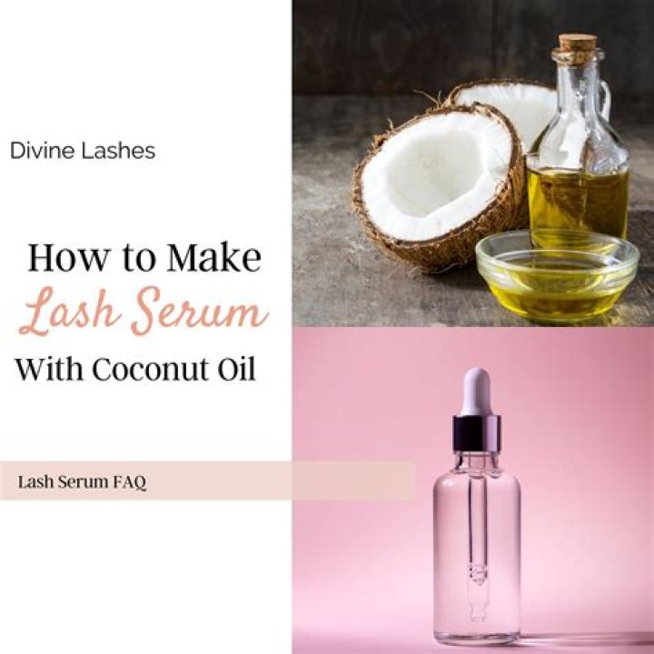 Is coconut oil good for lashes?